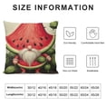 thumbnail image 5 of YINGXI Summer Pillow Covers Decorative Throw Pillow Case Summer Melon Fruit Cushion Case for Farmhouse Home Sofa Home Couch Office Decoration 22x22in, 5 of 5