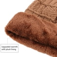 thumbnail image 3 of Conjunto de gorro y bufanda de invierno para hombre y mujer, gorro de punto cálido, gorro de invierno con forro polar grueso, calentador de cuello para hombres y mujeres, 3 of 6