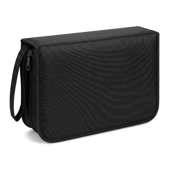 80 Pages CD DVD Blu-ray Storage Holder, CD Cases, DVD Case Organizer, Record Storage, Oxford Fabric, 11.61x6.10x1.89in