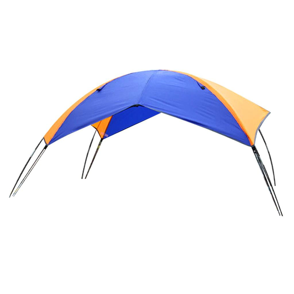 Foldable Inflatable Kayak Boat Rain Shelter Camping Tent Sun Shade Canopy Awning 