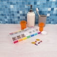 thumbnail image 4 of Ezy Dose Push Button (7-Day) Pill Planner, AM/PM, Large Compartments, Rainbow, 4 of 4