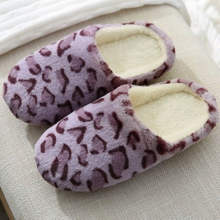 

QWZNDZGR Non-Slip Floor Cute Slides Warm Couple Slippers for Bedroom Women Slippers Indoor Plush Soft Cute Bear Cotton Slipper Shoes