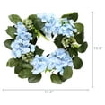 thumbnail image 6 of Flora Bunda 18 in H x 18 in W x 4.5 in D Hydrangea Wreath, 6 of 6