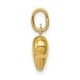 thumbnail image 2 of Auriga Fine Jewelry 14K Yellow Gold Mini Puffed Heart Charm Pendant (L- 14 mm, W- 9 mm) for Women, 2 of 5