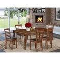 thumbnail image 2 of Atlin Designs 7-piece Wood Dining Room Table Set in Mahogany, 2 of 6