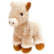 Giftable World A09033 10 in. Plush Horse - Brown