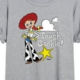 thumbnail image 3 of Toy Story - Jessie Tough Cookie - Women's Oversized T-Shirt, 3 of 5