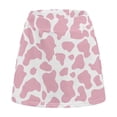thumbnail image 5 of Garronmavis Golf Skirt Skort for Women Athletic Tennis Skirts Skorts with Pocket Shorts Workout Pickleball Running Skorts Womens Animal Print Skort, Pink Cow Print, Size XS, 5 of 7