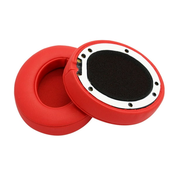 Audífonos 1 par de almohadillas para los oídos con aislamiento de ruido para Beats Studio 3 3.0 (rojo) Ehuebsd Para estrenar