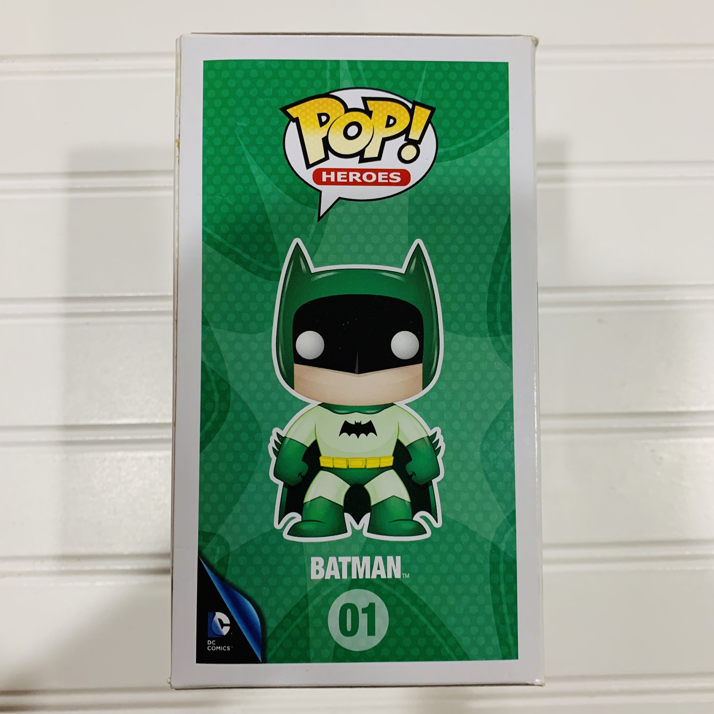 Toy - POP - Vinyl Figure - Batman - 75th Anniversary - Green - EE Exclusive  (DC Comics)