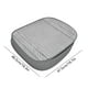 thumbnail image 3 of Cojín de cuero transpirable para asiento de coche para todas las estaciones | Funda de asiento completamente cerrada con malla y diseño perforado para mayor comodidad y soporte | Negro, gris, 3 of 6