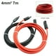 thumbnail image 3 of Cable de cobre 12 AWG Wdftyju Conector solar Cable fotovoltaico Cable fotovoltaico 4 mm 7 m, 3 of 9