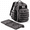 Black Camo, variant on Dad Diaper Bagpack With Changing Mat - Dark Grey