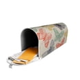 thumbnail image 6 of Fotbe Butterfly Mailbox Covers Post Letter Box Cover Garden Decor Standard Size-21x18 in, 6 of 9