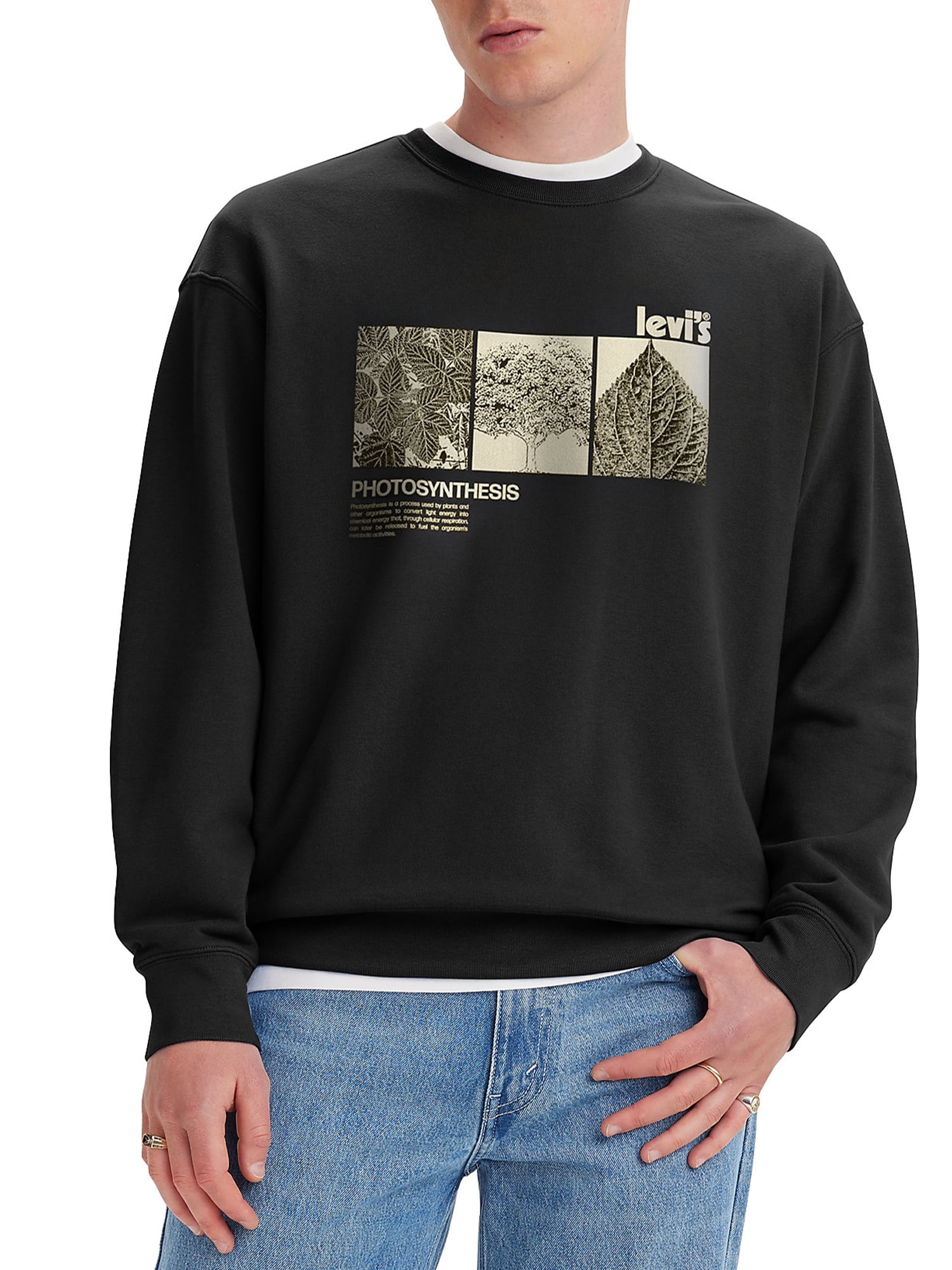 Levi's Men's Relaxed Graphic Crewneck Sweatshirt 