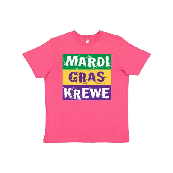 Inktastic Mardi Gras Krewe Parade Youth T-Shirt