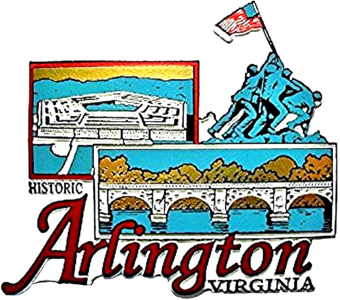 Historic Arlington Virginia Fridge