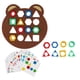 thumbnail image 3 of Juego de rompecabezas de combinación de formas geométricas, juguete educativo Montessori, juego de combinación de formas, juego de mesa de aprendizaje sin campana SM SunniMix Tablero a juego, 3 of 8