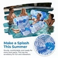 thumbnail image 5 of Inflatable Pool Floats for Adults | Floating Lounge Chair with Mesh Sling | Heavy Duty Pool Noodle Float for Summer Pool, Beach & Lake Fun (A, 1PC), 5 of 7
