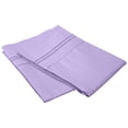 thumbnail image 1 of Embroidered 3 LINES Pillowcases, 2-Piece, Wrinkle Free Microfiber, 13 Colors Lilac / Standard, 1 of 1