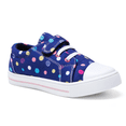 thumbnail image 7 of Kushyshoo Toddler Canvas Shoes Purple Spots Hook and Loop Children Sneakers Size 5, 7 of 7