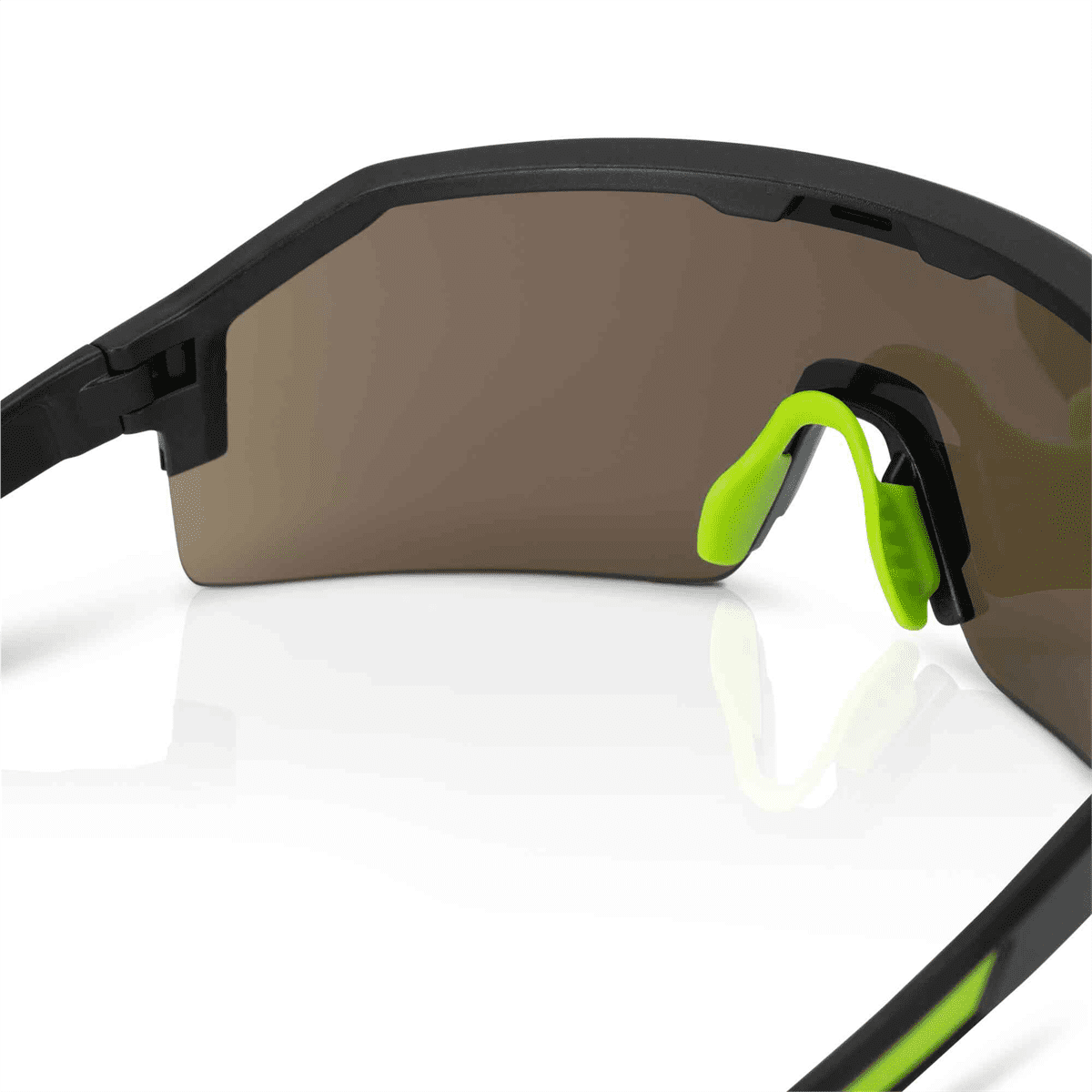 Jackson Safety Safety Glasses - MAXVIEW+ Series - Gold Mirror Lens - Black Frame - Hardcoat Anti-Scratch