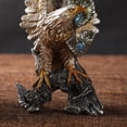 thumbnail image 3 of Modern Eagle Sculpture, Collection Artwork Creative Figurine Resin Animal Statue Style B, 3 of 10