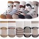 thumbnail image 1 of 5 Pairs Toddler Non Slip Socks With Grips Baby Socks For Kids Girls Boys 3-5t, 1 of 3