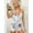 Blanc, variante sur YOINS Débardeur Femme Décontracté Floral Col en V Sans Manches Dos Nu Blouse