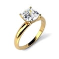 thumbnail image 2 of 2.12 Ct Brilliant Cushion Cut Diamond Bridal Rings for her Solid 14K Yellow Gold, 2 of 8