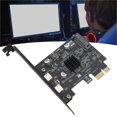 thumbnail image 1 of Tarjeta USB PCI Express, Alta Velocidad de Alta Velocidad 10 GBPS FÁCLE DE INSTALAR TUPO C ENCHIP Y Reproducir la Tarjeta de expansión PCI Express USB 3.2 PC PC DE DESCORTRITORIO, 1 of 7