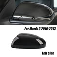 thumbnail image 1 of MYG for Mazda 3 2010-2013 Black Left Driver Side Mirror Replaced Housing Cover Cap, 1 of 9
