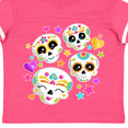 thumbnail image 4 of Inktastic Decorative Skull Party for Day of the Dead Boys or Girls Toddler T-Shirt, 4 of 5