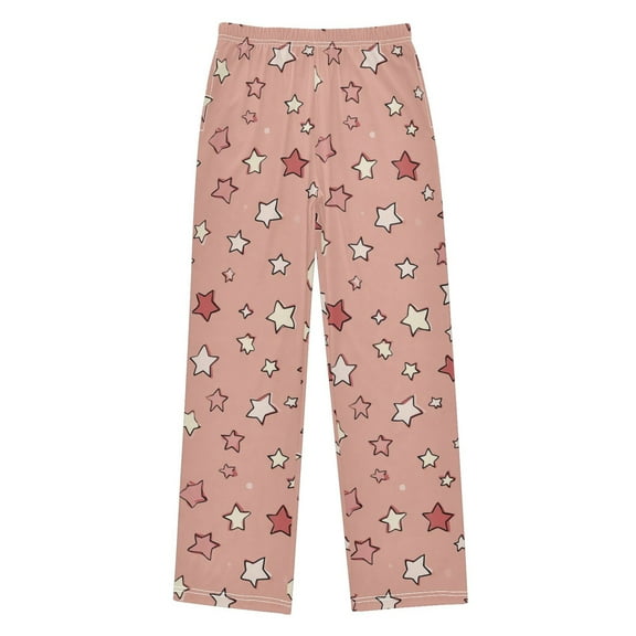 Simple Stars Boys Pajama Pants Soft and Lightweight Elastic Waistband Children's Pajama Pants