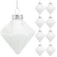 thumbnail image 2 of Bola de plástico transparente rellenable para manualidades, adorno con forma de bola colgante de Navidad, transparente, 12 Uds., 2 of 5