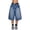 Mid Blue, variant on EMMIOL Y2k Baggy Denim Shorts for Women Wide Leg Mid Rise Bermuda Streetwear Boyfriend Shorts with Pockets