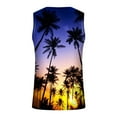 thumbnail image 5 of Njoeus Mens Beach Tank Top Summer 3D Graphic Quick Dry Sleeveless Tee Mens Shirts Gym Workout Tanks Undershirt Hawaii Beach Vacation （S-35XL）, 5 of 6