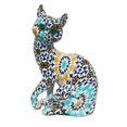 thumbnail image 2 of DOLITY Coloré Chat Statue Table Ornement Figurine de Chat Bureau Collection pour Ménage C, 2 of 9