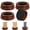 1 inch, variant on 1 Inch Circle Furniture Risers Wood Blocks For Sofa Couch Desk Chair Table Base Raising