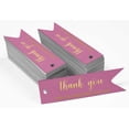 thumbnail image 2 of Inkdotpot Real Gold Foil Thank You For Celebrating With Us Bridal Shower Tags Favor Hang Paper Tags 100 Pieces, 2 of 6