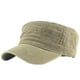 thumbnail image 1 of Qarigey Gorro estilo gorra de cadete básico y desgastado de algodón Sombreros caqui Qarigey PS15897-01, 1 of 6