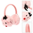 thumbnail image 2 of Weiweiguan 1pc Winter Reindeer Antlers Earmuffs Plush Warm Ear Covers Accessories, 2 of 5