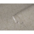 thumbnail image 2 of Concord Wallcoverings Modern Textured Wallpaper Graphics, Vinyl Accent Wall, Cream, Gold, Grey, Metallic, 21 in x 33 Ft (57 sq. ft), 391773, 2 of 5