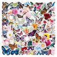 thumbnail image 1 of 100 Pvc Mariposa Sticker Impermeable Para Auto,moto,portátil Zefei Wu 9024735050810, 1 of 5