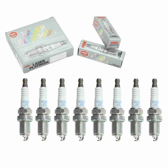 8 pc NGK Laser Platinum Spark Plugs compatible with Lexus LS400 4.0L V8 1990-2000