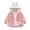 Pink, variant on MeetoTime Girls Hooded Jacket Cute Printed Long Sleeve Zipper Coat Top with Pockets 4-15 Years Kids Clothes