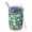 Green Daisy Flower, variant on 12oz Tumblers Green Daisy Flower Yellow Centers Pattern Vacuum Insulated Stainless Steel Travel Tumbler Cups Mug with Lid and Straw for Beer,Coffee,Beverages with Cleaning Brush for Cold & Hot Drinks