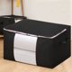 thumbnail image 2 of Contenedores de Almacenamiento con Tapa, Resistentes y con Asas Reforzadas, Bolsas Extra Grandes para Ropa, Bolso de Mano con Doble Cremallera para Ahorrar Espacio En Viajes., 2 of 6