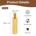 thumbnail image 2 of Uxcell 12Pcs M3 20+6mm Hex Standoff Spacer, Male to Female Copper Threaded Pillars Standoff Spacer Hexagonal Standoffs Screws Nuts, 2 of 6