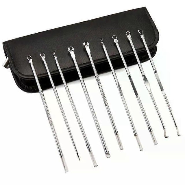9/4/2pcs Acne Blackhead Remover Needles to Remove Blackheads, Acne Black Spot Extractor Stainless Steel Pimple Removal Tool